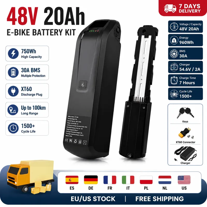 Ebike Battery 48V 20Ah Hailong - Baterai Sepeda Listrik Hailong 36V 48V