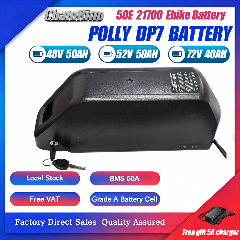 Ebike Battery 48V 20Ah Hailong - Baterai ebike Hailong 52v 36v 48v