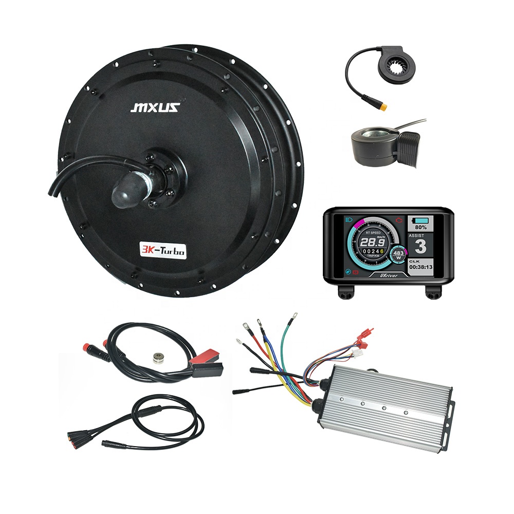 Ebike Conversion Kit 72V 3000W - Kit Konversi Motor Hub Ebike MXUS