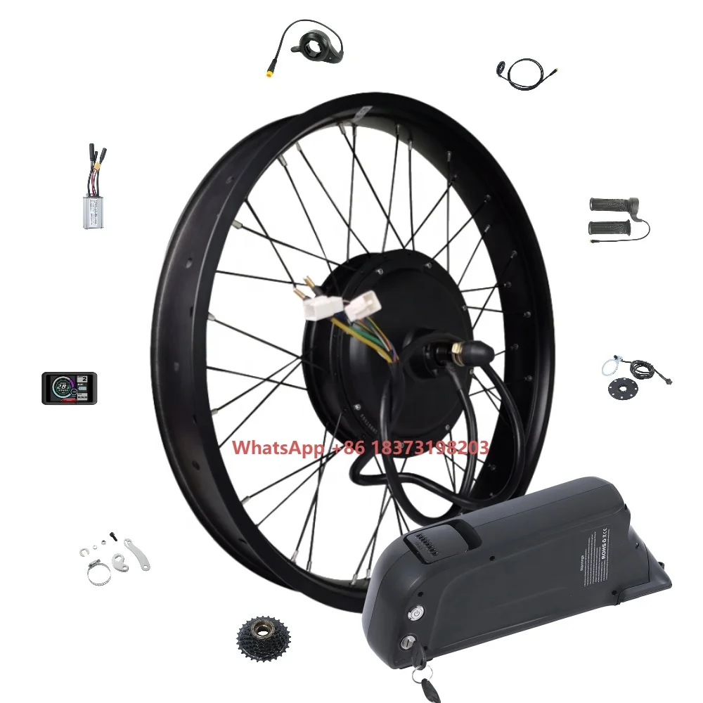 Ebike Conversion Kit 72V 3000W - Kit Konversi Sepeda Motor Listrik dengan