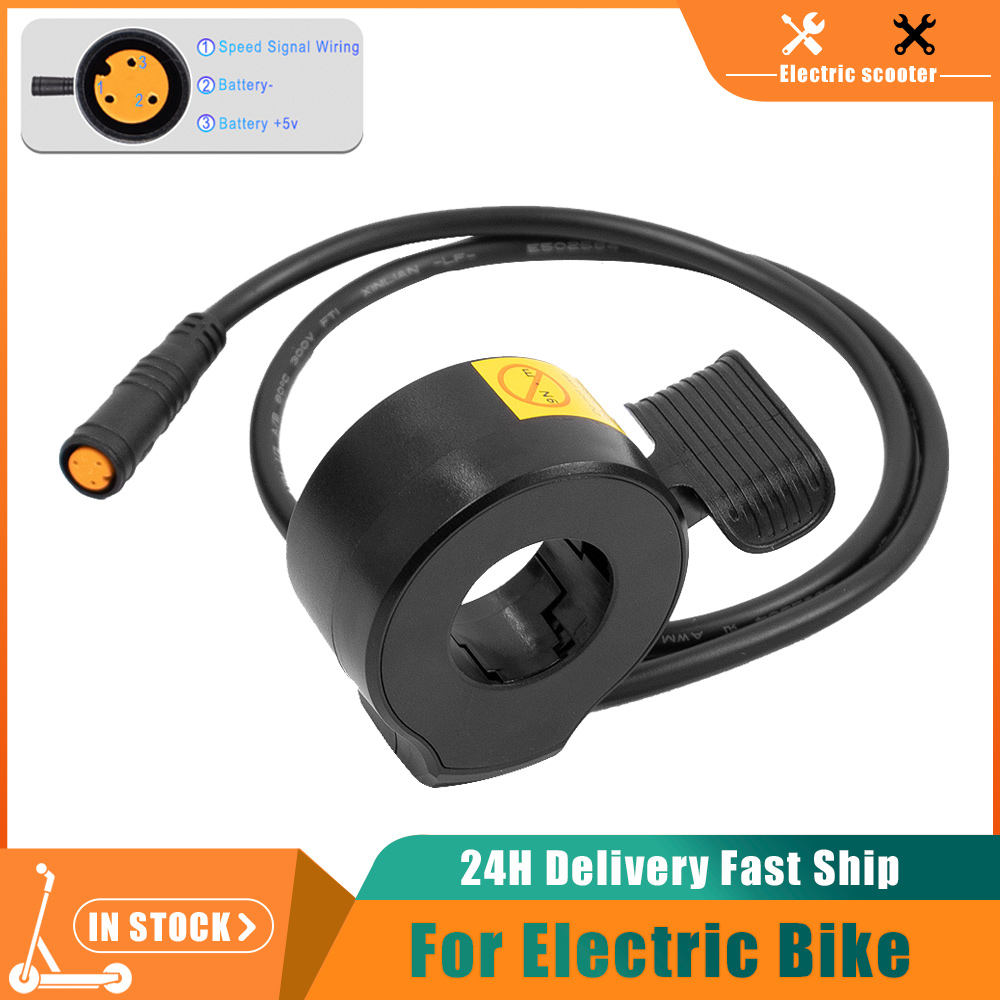 Bafang Bbshd 1000W Conversion Kit - 130X Ebike Throttle jempol, untuk Bafang