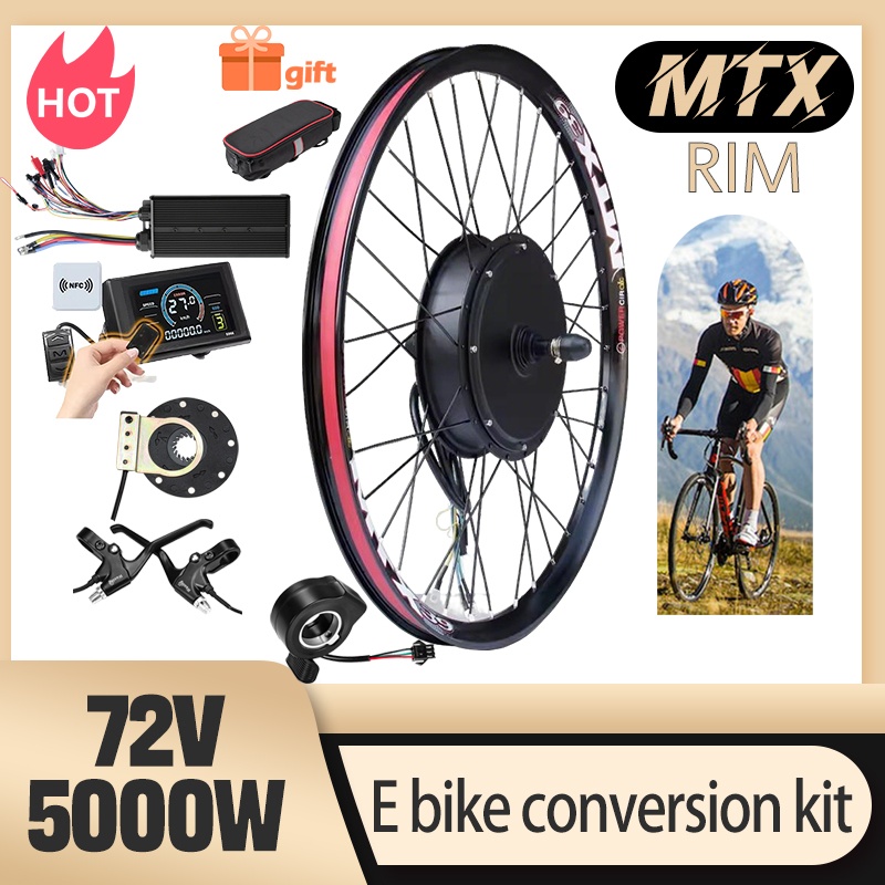 72V 5000W Hub Motor Kit - Kit Konversi Sepeda Listrik MTX39 72V