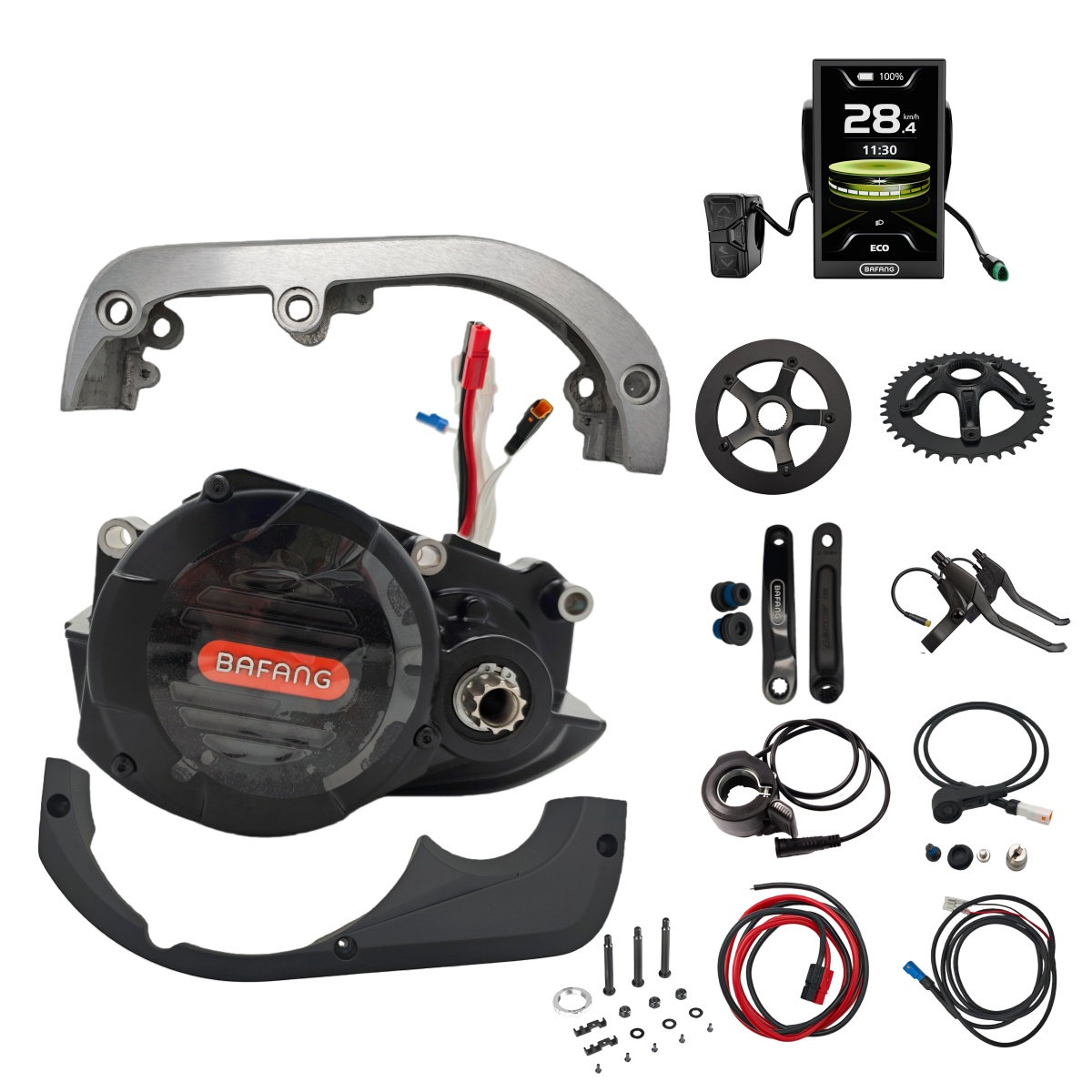 Kit Konversi Sepeda Listrik Ba - Mid Drive Motor Kit 52V 1000W ulasan dan harga