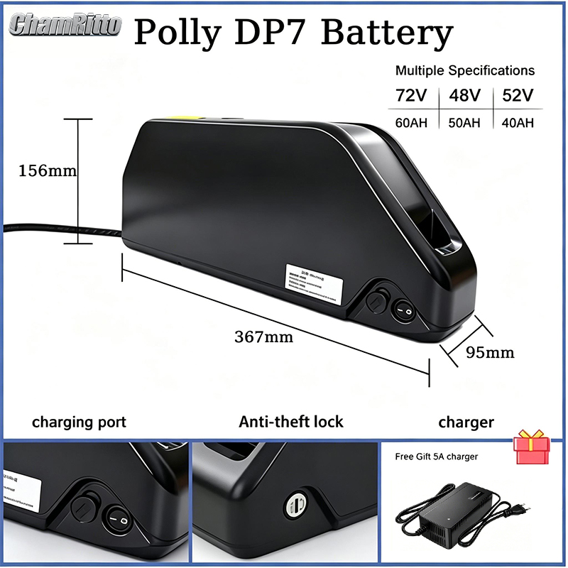 Baterai ebike Hailong 52v 36v  - Ebike Battery 48V 20Ah Hailong ulasan dan harga