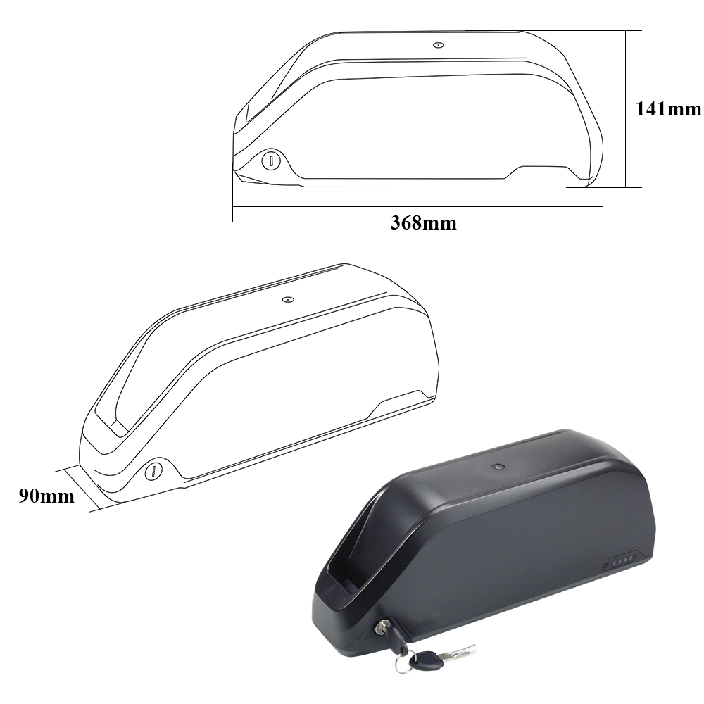 Baterai E-Bike Hailong 48 Volt - Ebike Battery 48V 20Ah Hailong ulasan dan harga