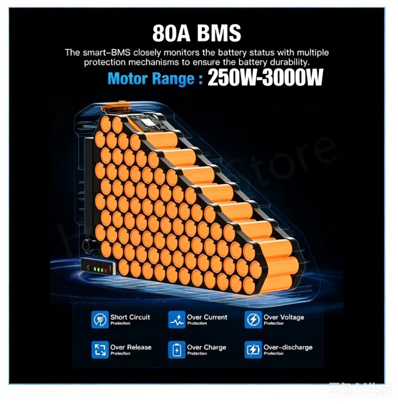 Sepeda Listrik 36v 48v 52v 200 - Electric Bicycle Battery 72V 30Ah ulasan dan harga