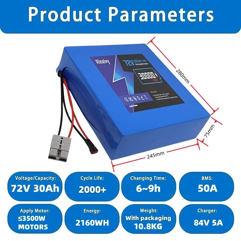 Paket Baterai Lithium 21700 Pe - Electric Bicycle Battery 72V 30Ah ulasan dan harga