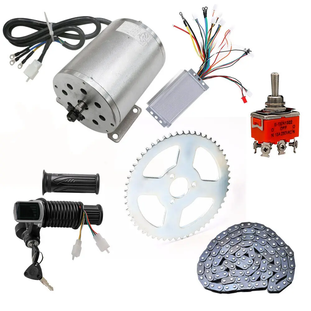 Motor tanpa sikat listrik, suk - Ebike Conversion Kit 72V 3000W ulasan dan harga