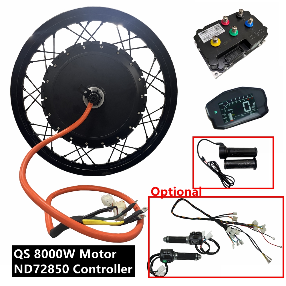 Kit Sepeda Listrik NBpower/QS2 - 72V 5000W Hub Motor Kit ulasan dan harga