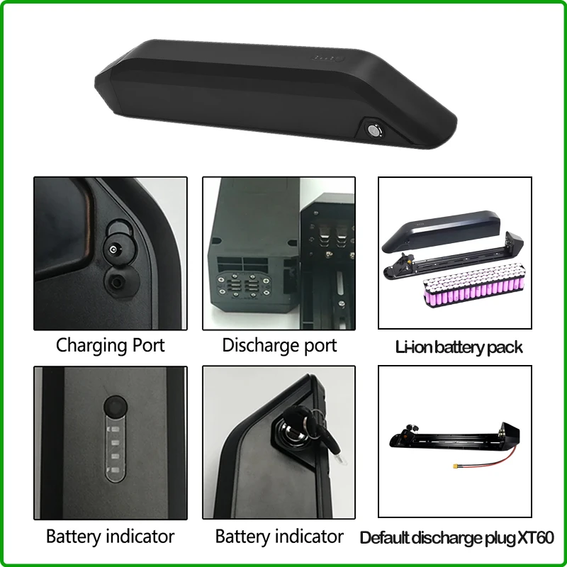 Baterai EBike Original 18650 4 - Ebike Battery 48V 20Ah Hailong ulasan dan harga