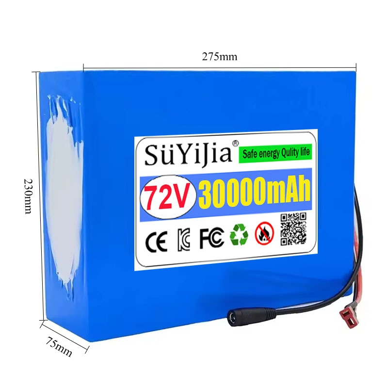 Paket Baterai Lithium 72V 30Ah - Electric Bicycle Battery 72V 30Ah ulasan dan harga