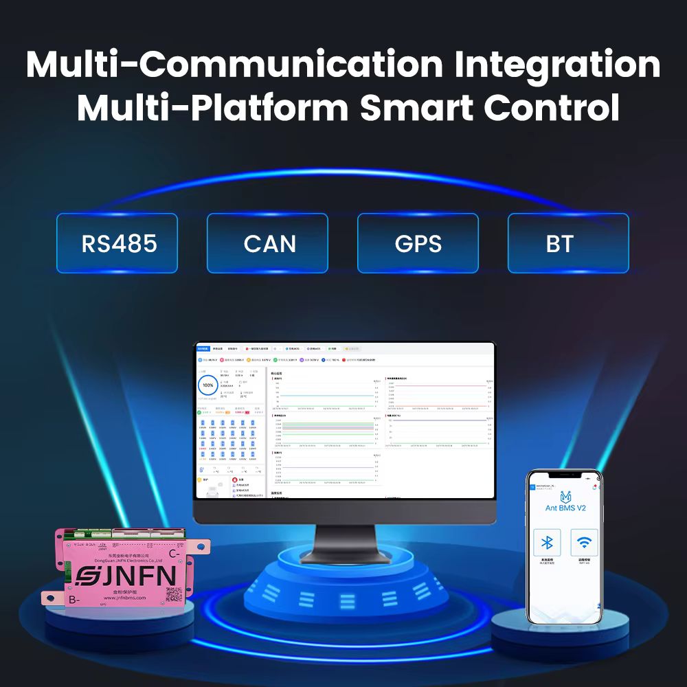 Papan Perlindungan Baterai Lit - Smart Bms 72V 20S 150A Bluetooth ulasan dan harga